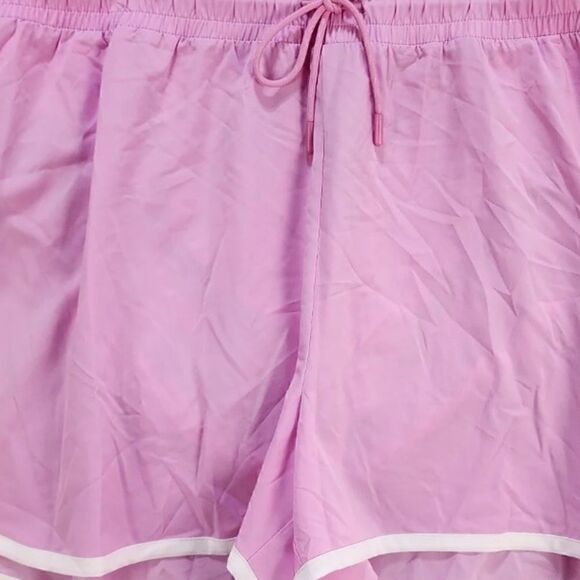 IDEOLOGY Womens Pink Lined Drawstring Waist Running Shorts Shorts Plus, short - Picture 8 of 10